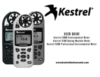 Thumbnail of document Manual - 5200 Professional Environmental Meter